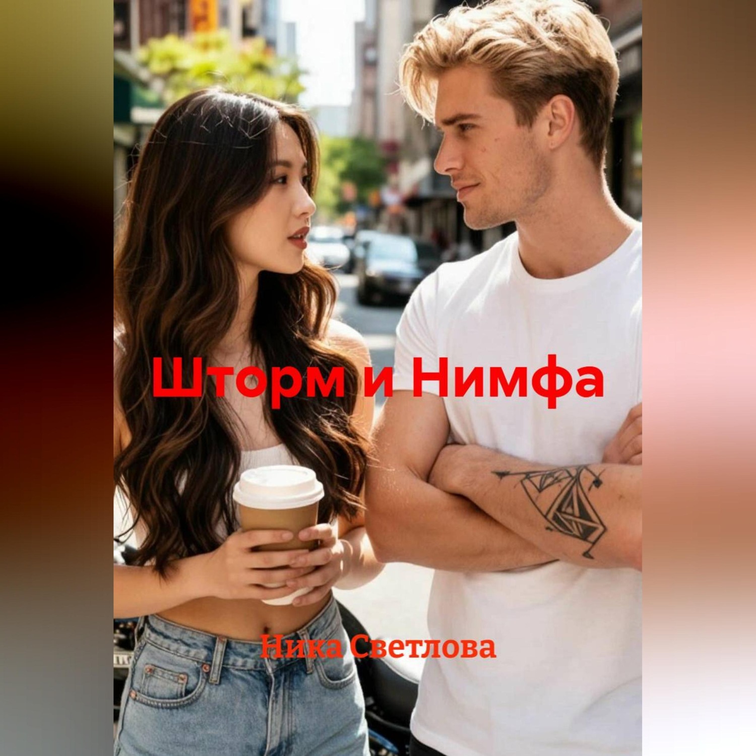 Обложка книги «Шторм и Нимфа»