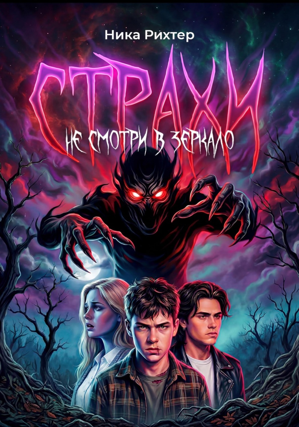 Обложка книги «Страхи. Не смотри в зеркало»