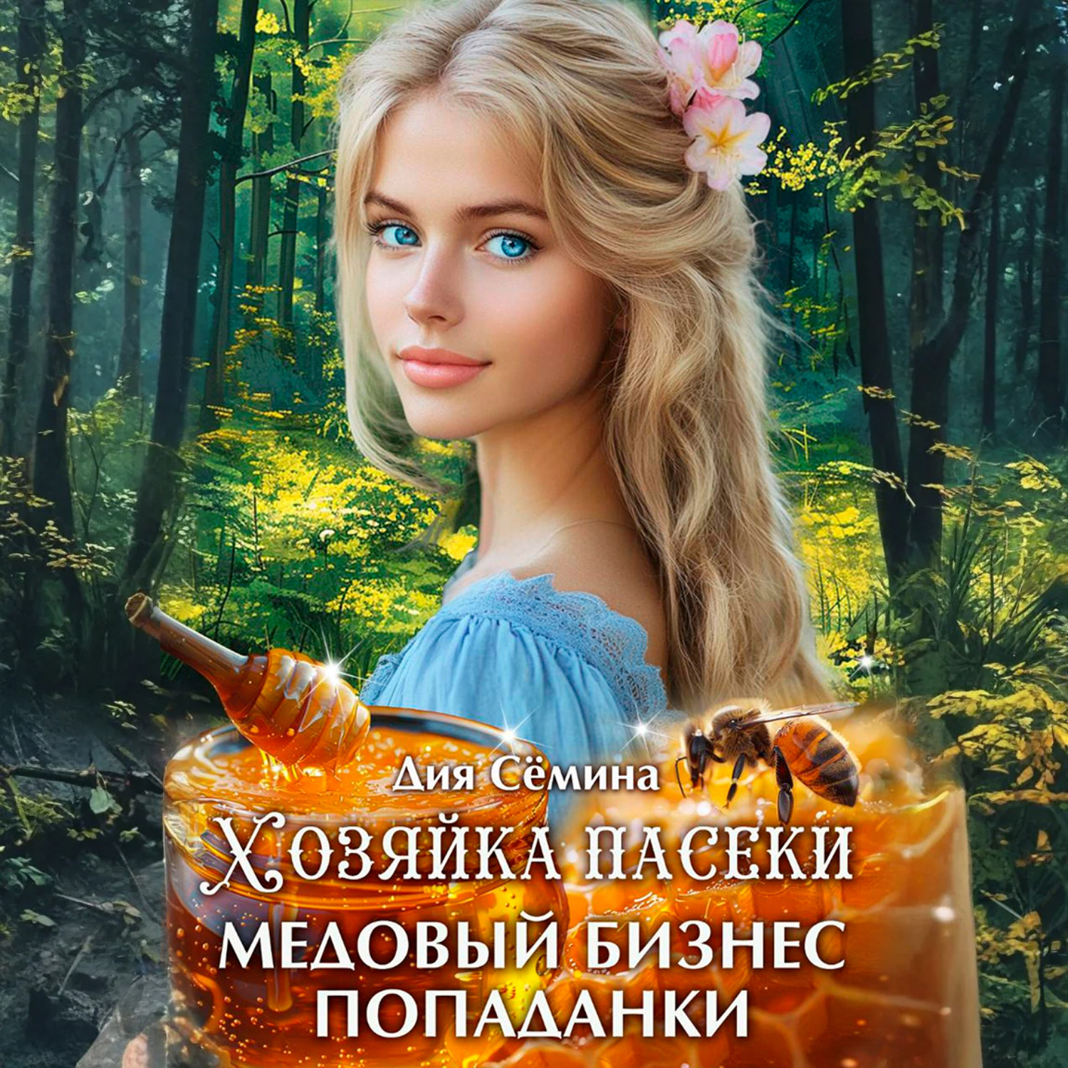 Обложка книги «Хозяйка пасеки. Медовый бизнес попаданки»