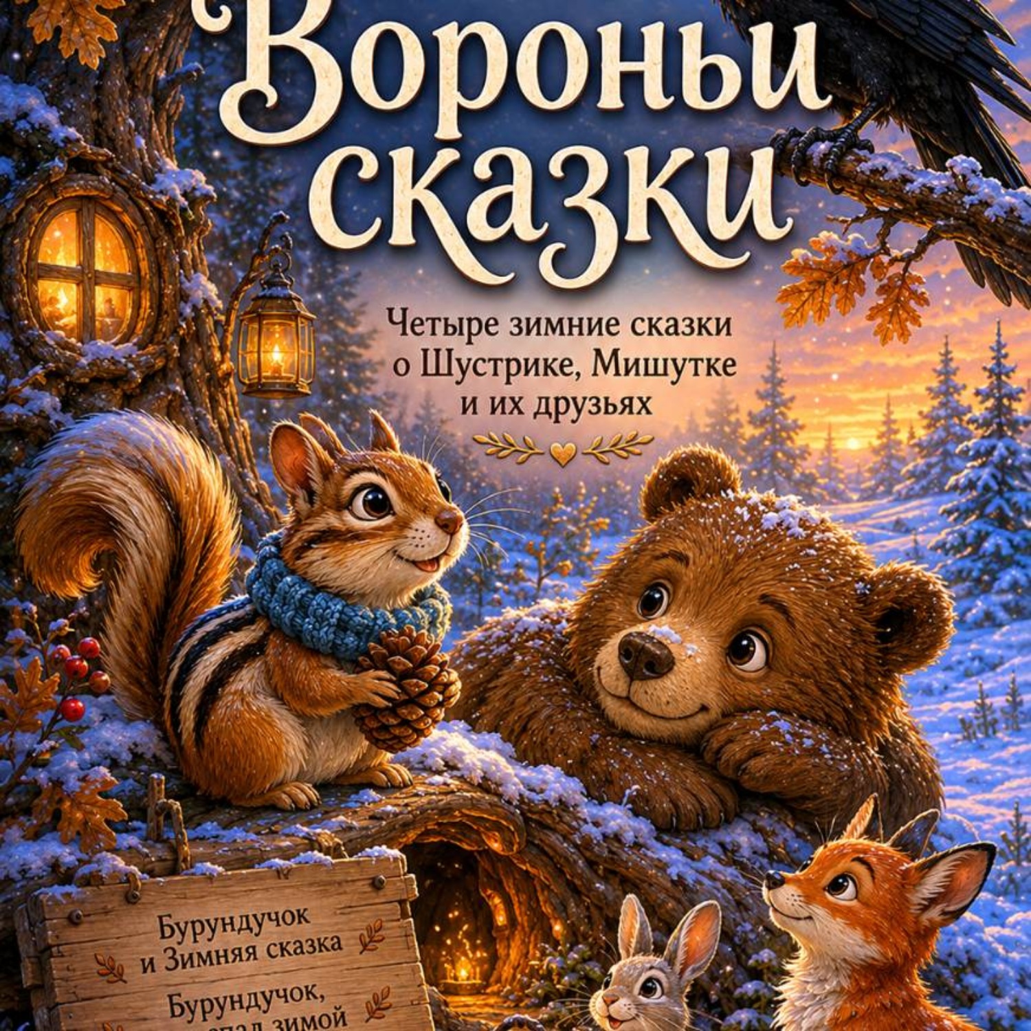 Обложка книги «Вороньи сказки часть 2»