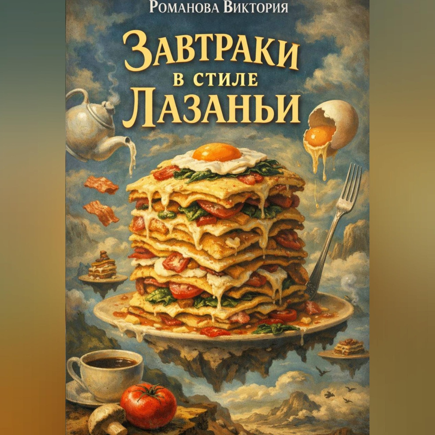 Обложка книги «Завтраки в стиле лазаньи»