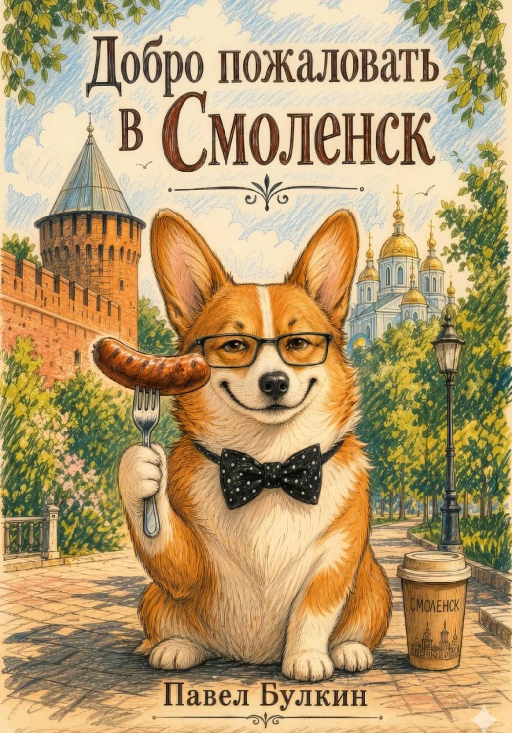 Обложка книги «Добро пожаловать в Смоленск»
