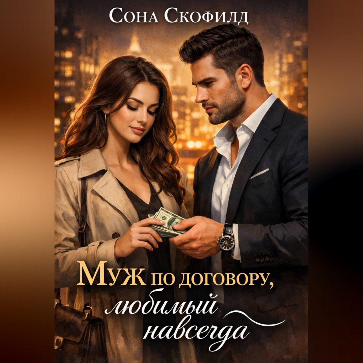 Обложка книги «Муж по договору, любимый навсегда»