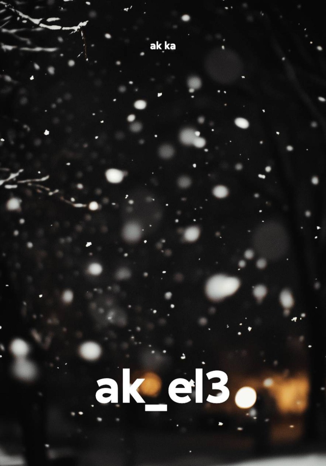 Обложка книги «ak_el3»