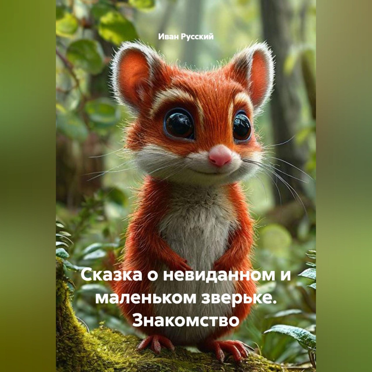 Обложка книги «Сказка о невиданном и маленьком зверьке. Знакомство»