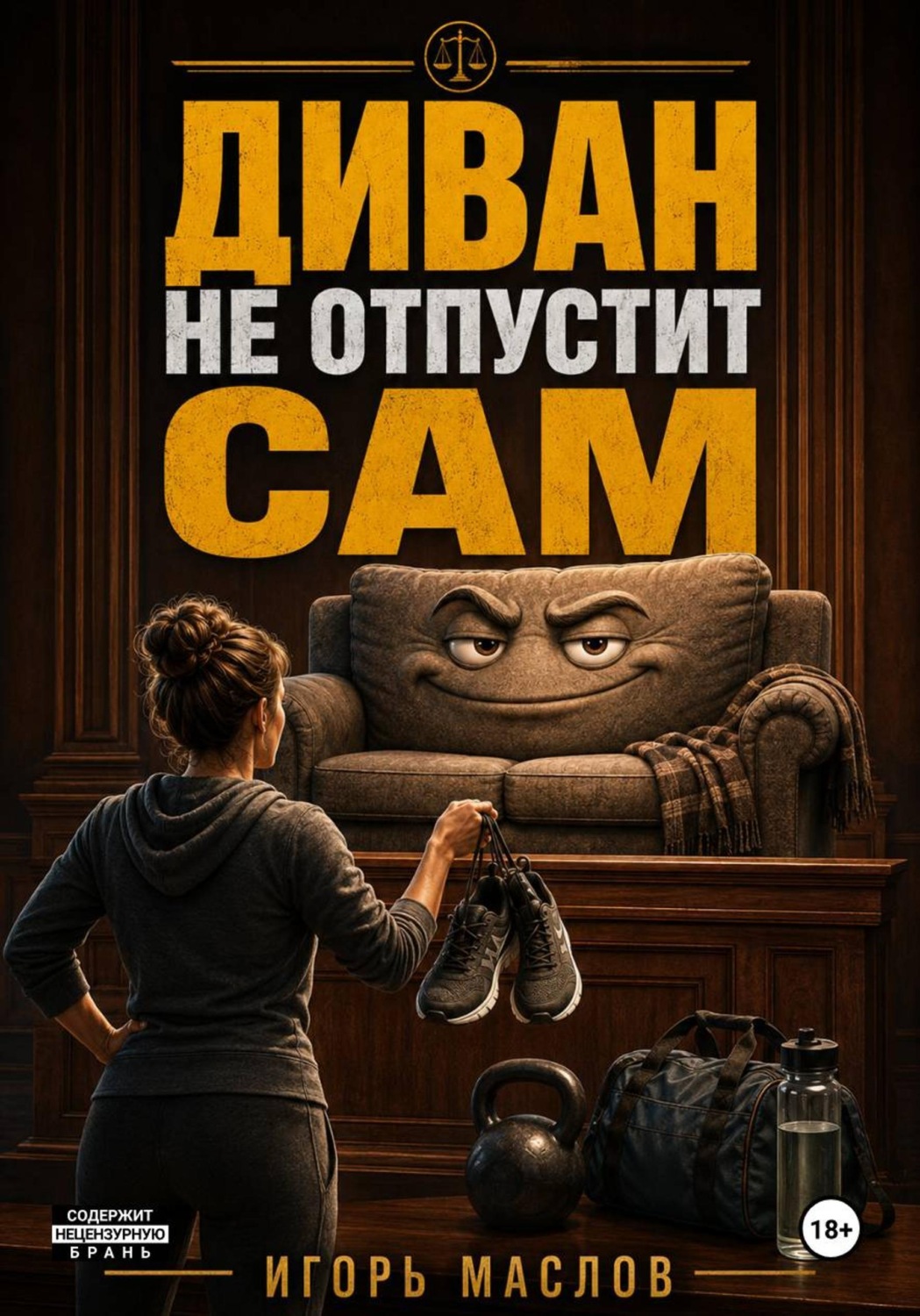Обложка книги «Диван не отпустит сам»