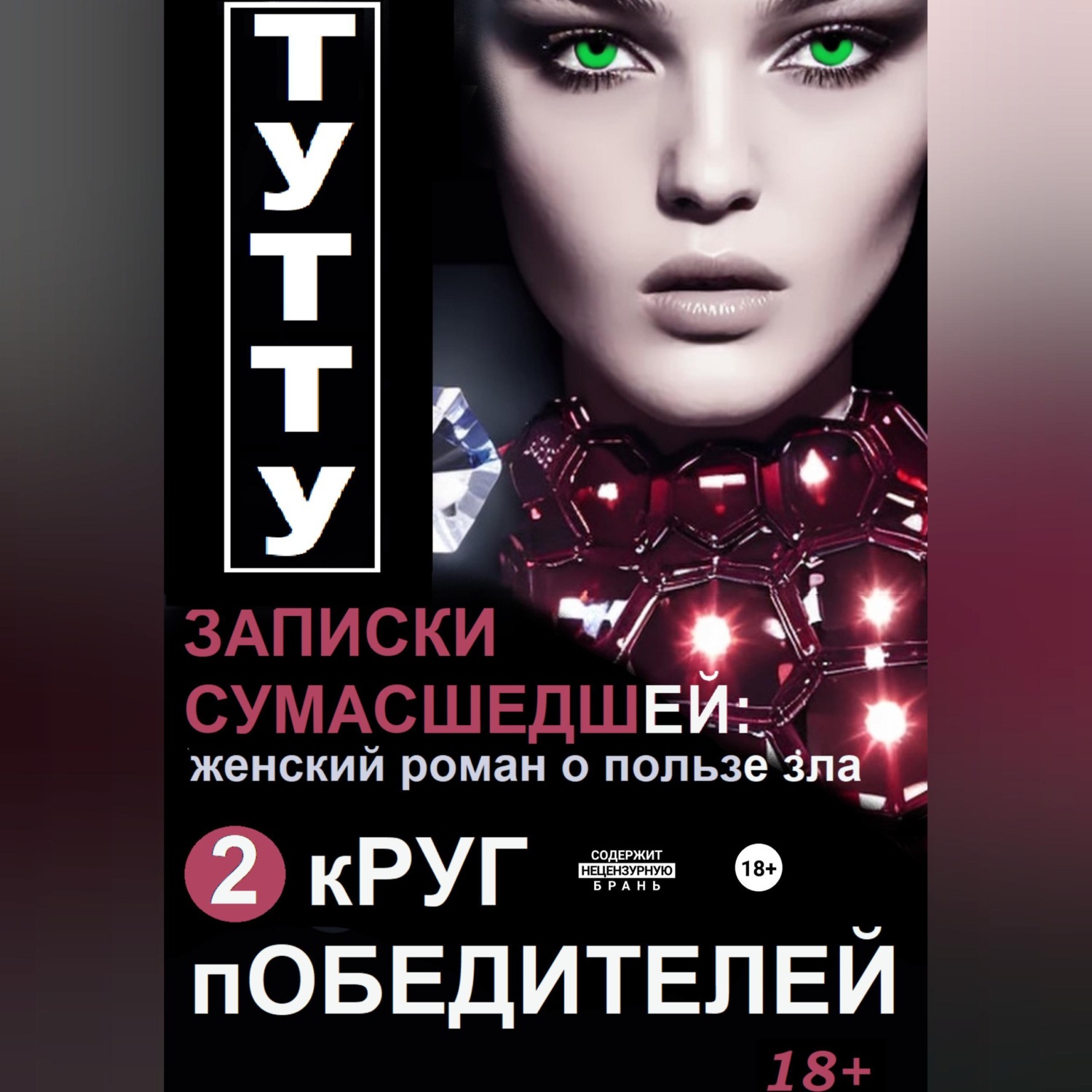 Обложка книги «Записки сумасшедшей: женский роман о пользе зла. Книга 2. Круг победителей»