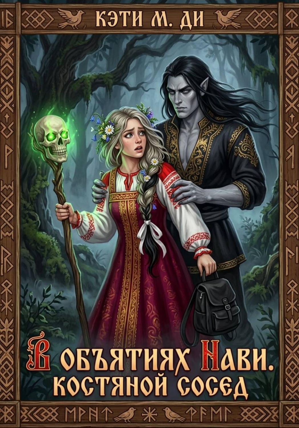 Обложка книги «В объятиях Нави. Костяной сосед»