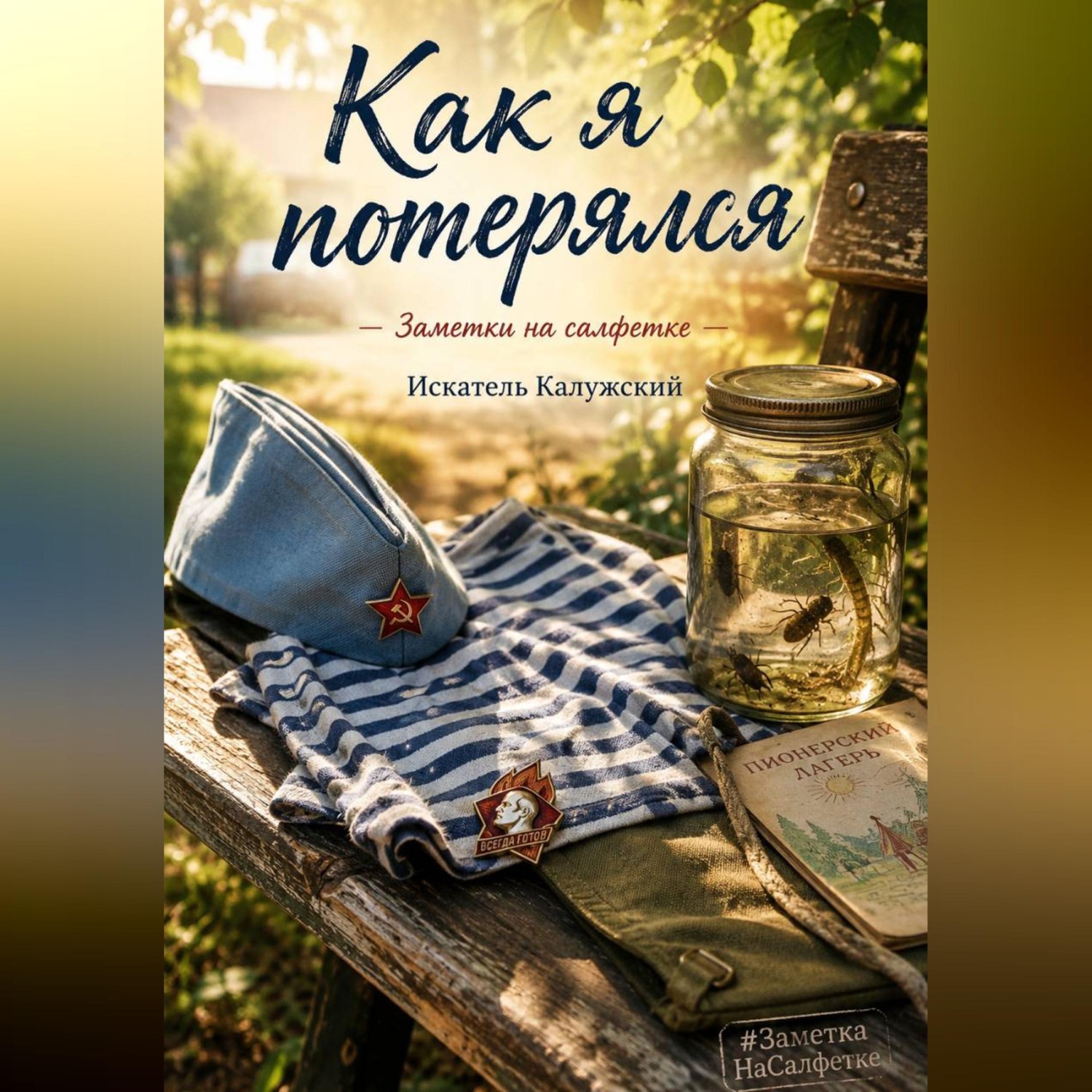 Обложка книги «Как я потерялся. Заметки на салфетке»