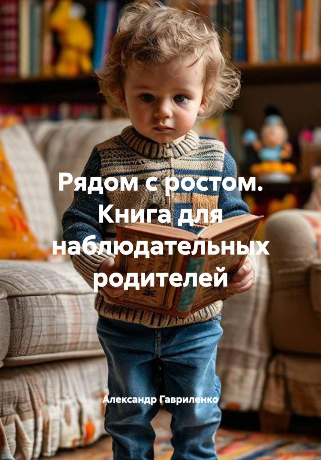 Обложка книги «Рядом с ростом. Книга для наблюдательных родителей»