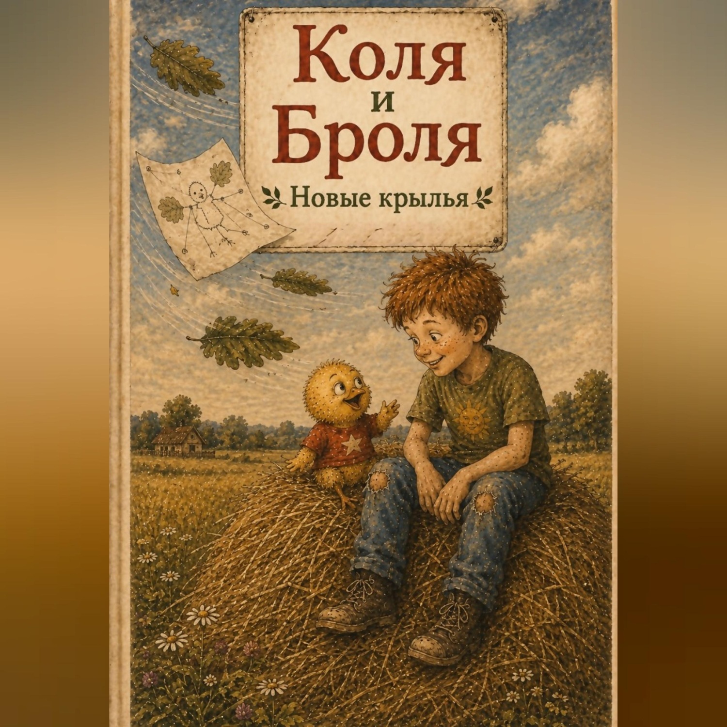 Обложка книги «Коля и Броля. Новые крылья.»