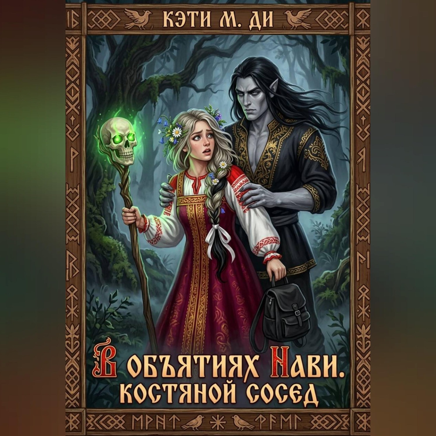 Обложка книги «В объятиях Нави. Костяной сосед»