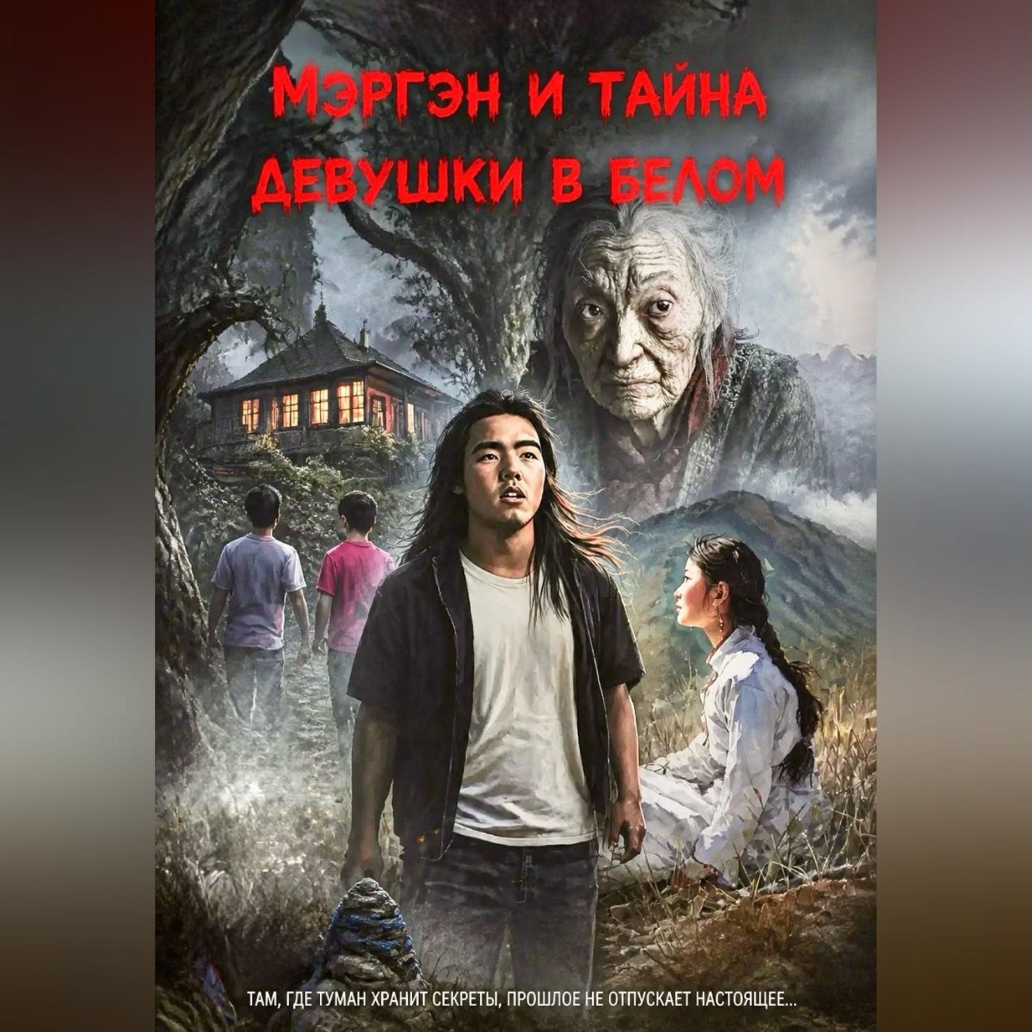 Обложка книги «Мэргэн и тайна девушки в белом»