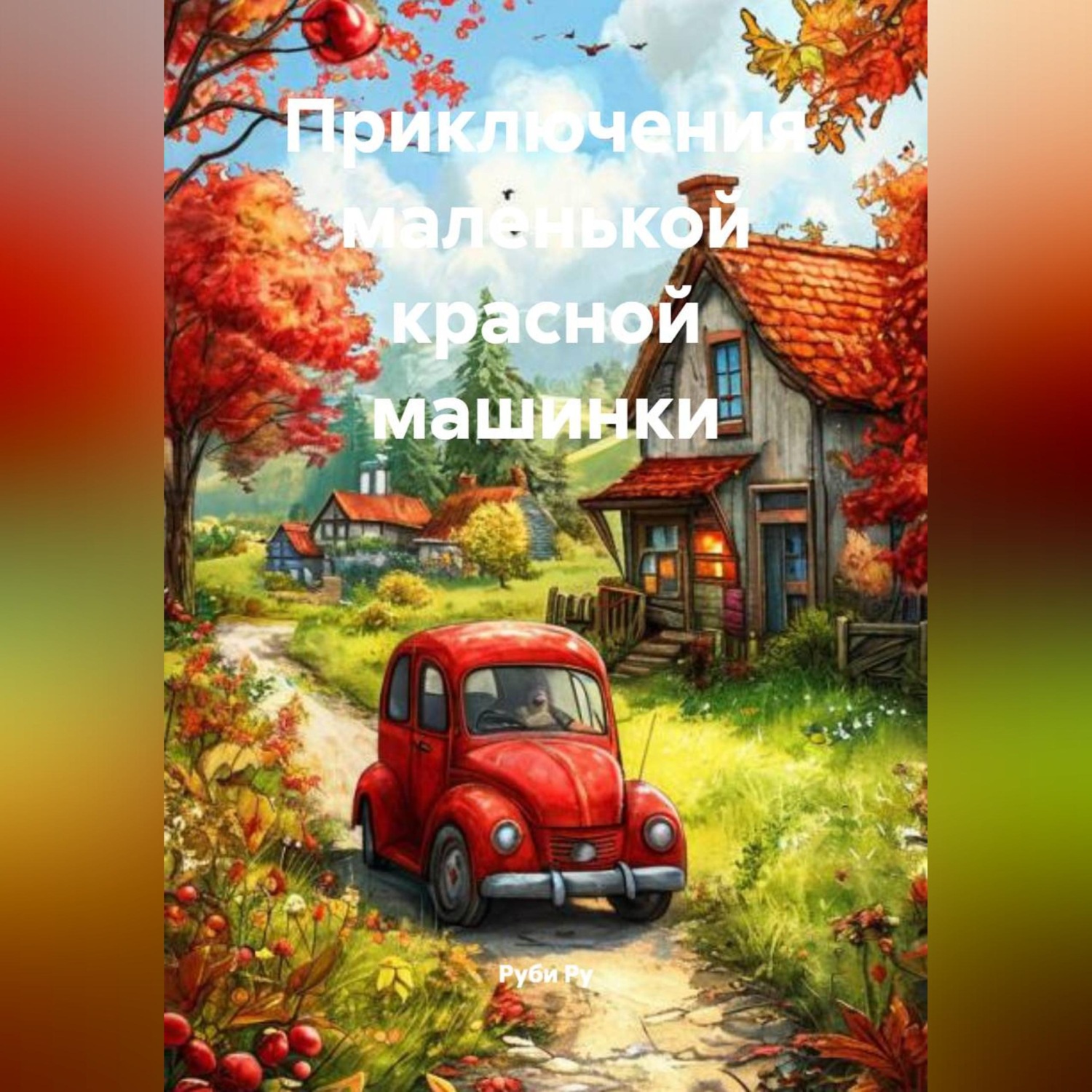 Обложка книги «Приключения маленькой красной машинки»