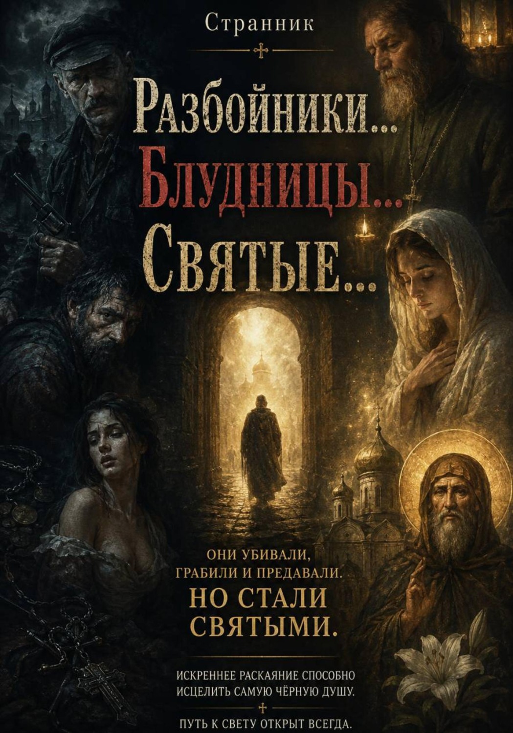 Обложка книги «Разбойники... Блудницы... Святые...»