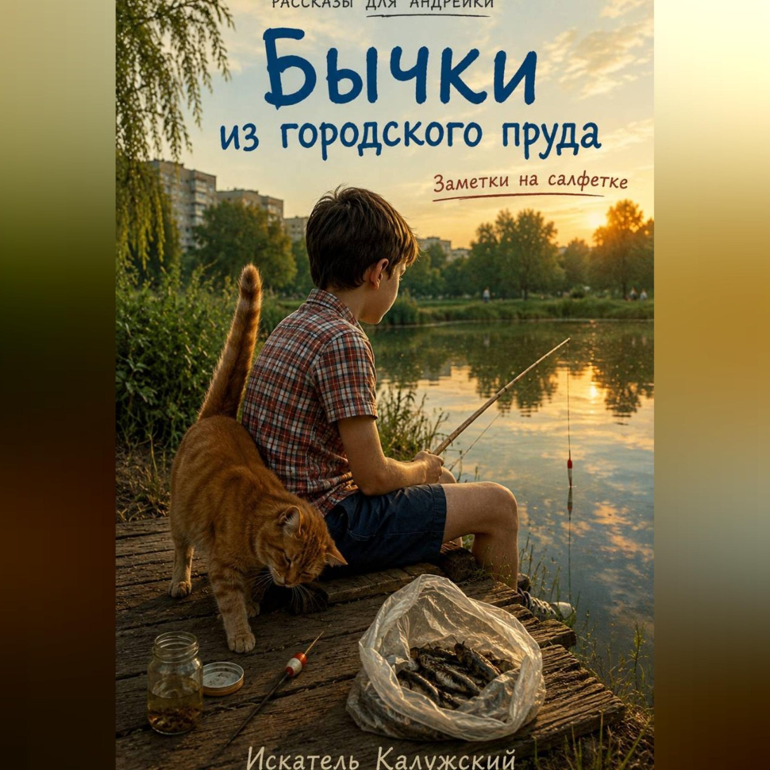 Обложка книги «Бычки из городского пруда. Заметки на салфетке.»