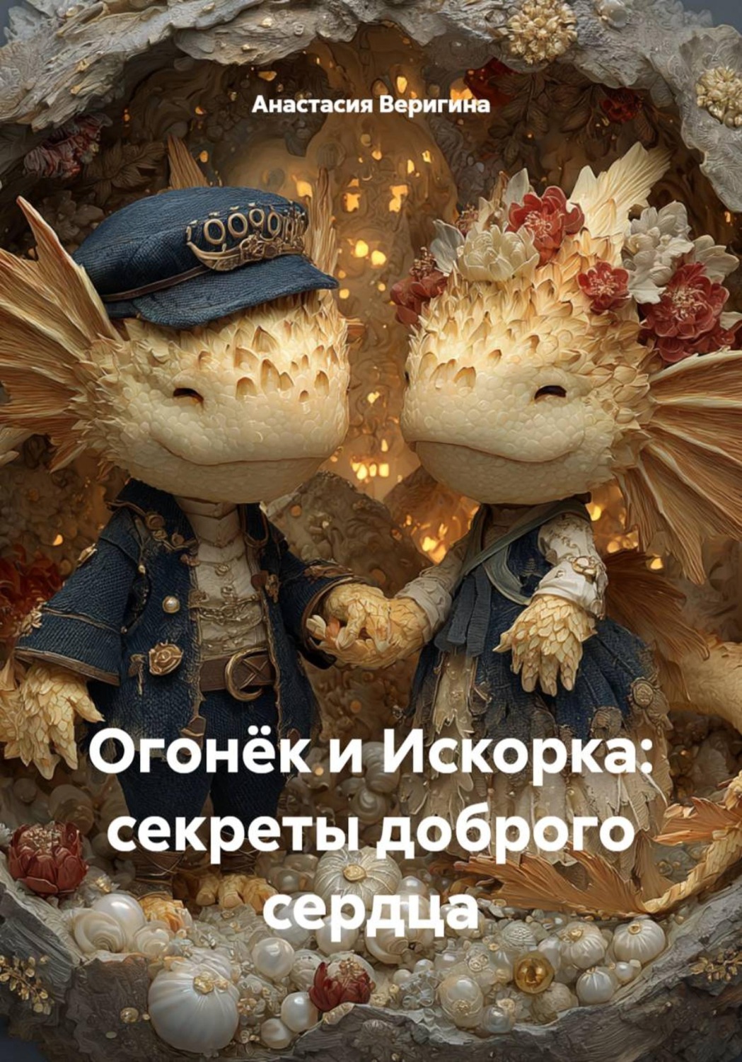 Обложка книги «Огонёк и Искорка: секреты доброго сердца»