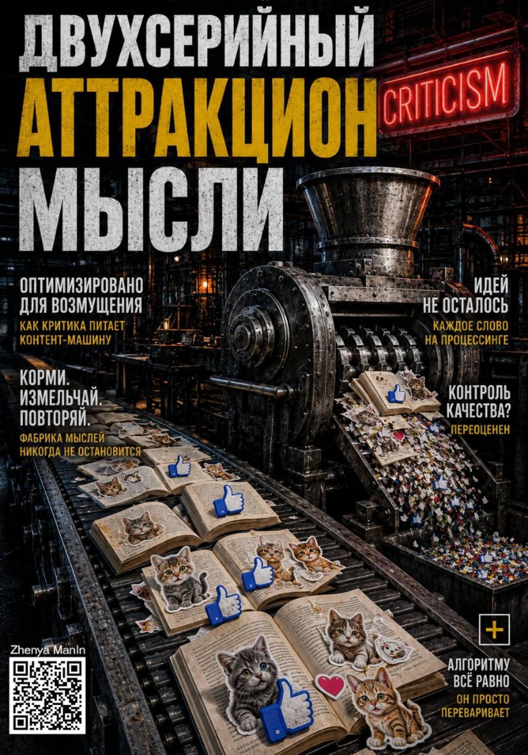 Обложка книги «Двухсерийный Аттракцион Мысли»