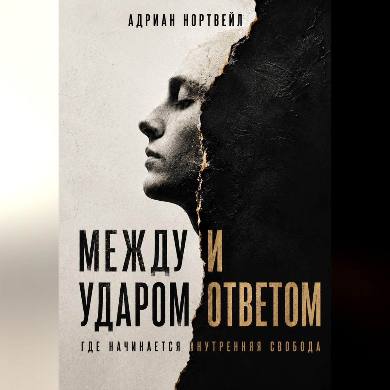 Обложка книги «Между ударом и ответом. Где начинается внутренняя свобода»