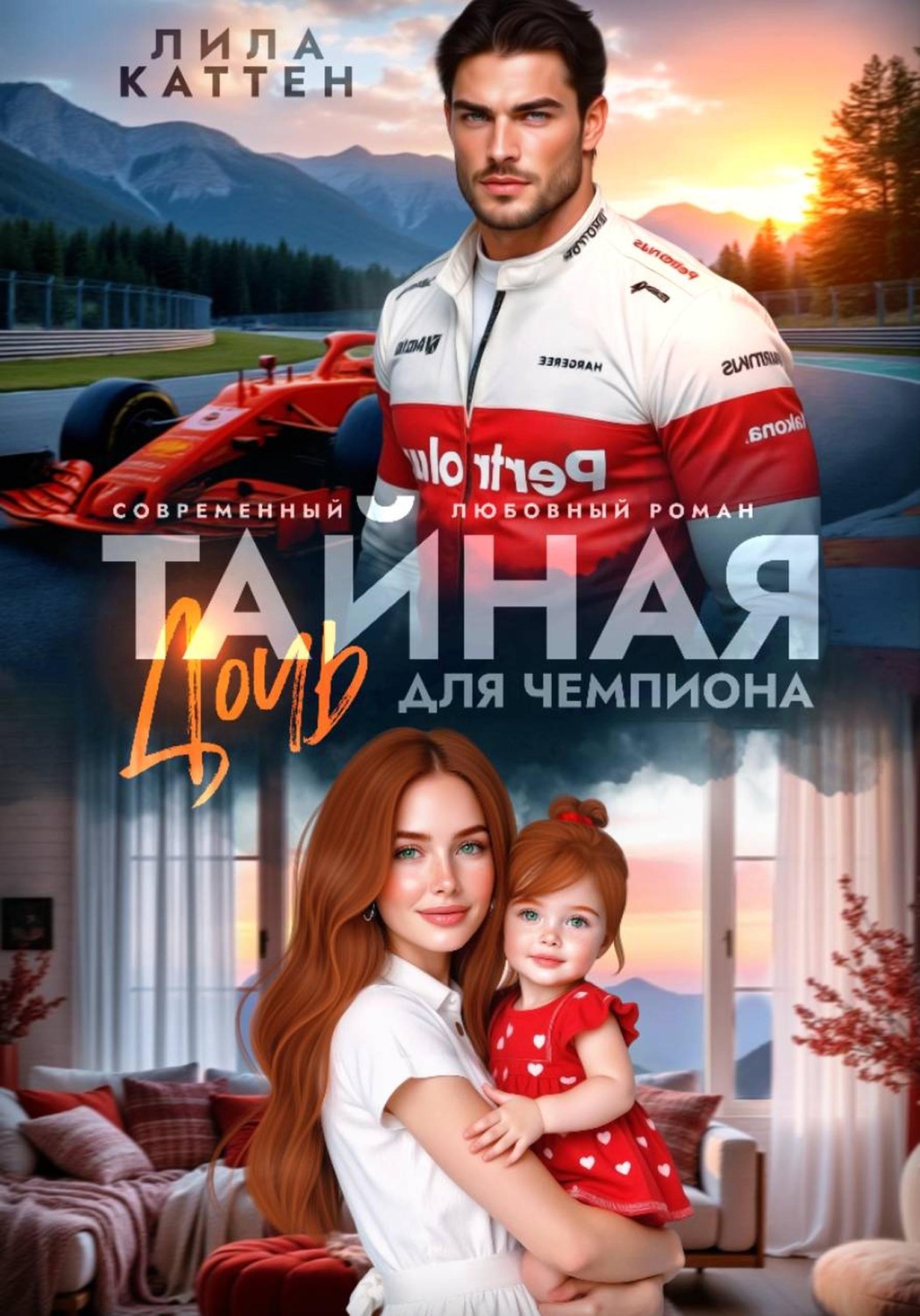 Обложка книги «Тайная дочь для чемпиона»