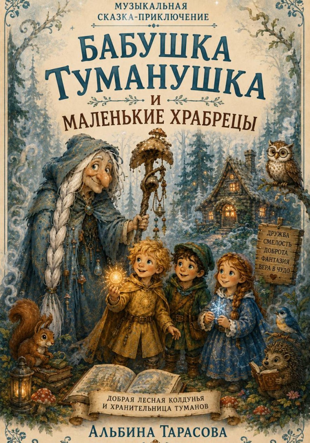 Обложка книги «Бабушка Туманушка и маленькие храбрецы»