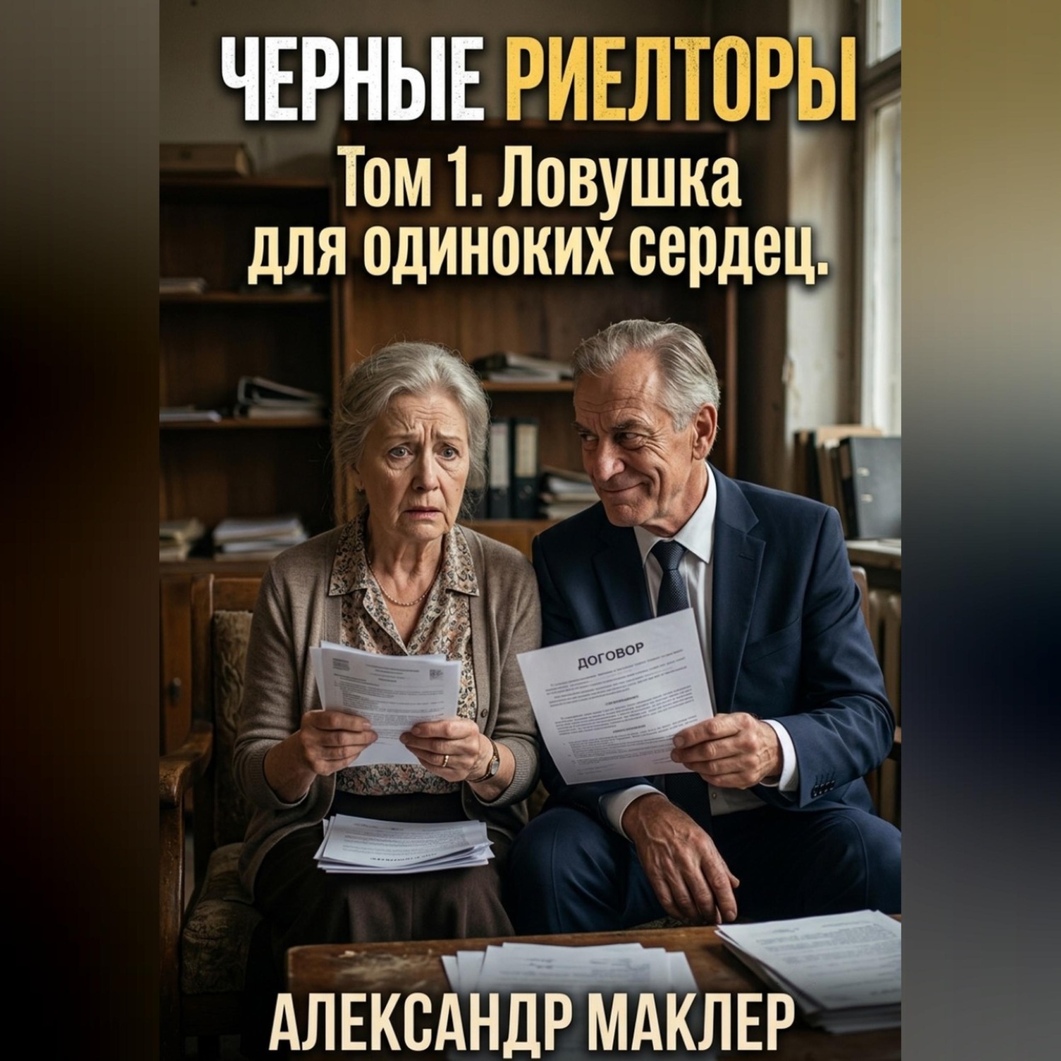 Обложка книги «Чёрные риелторы. Том 1. Ловушка для одиноких сердец»