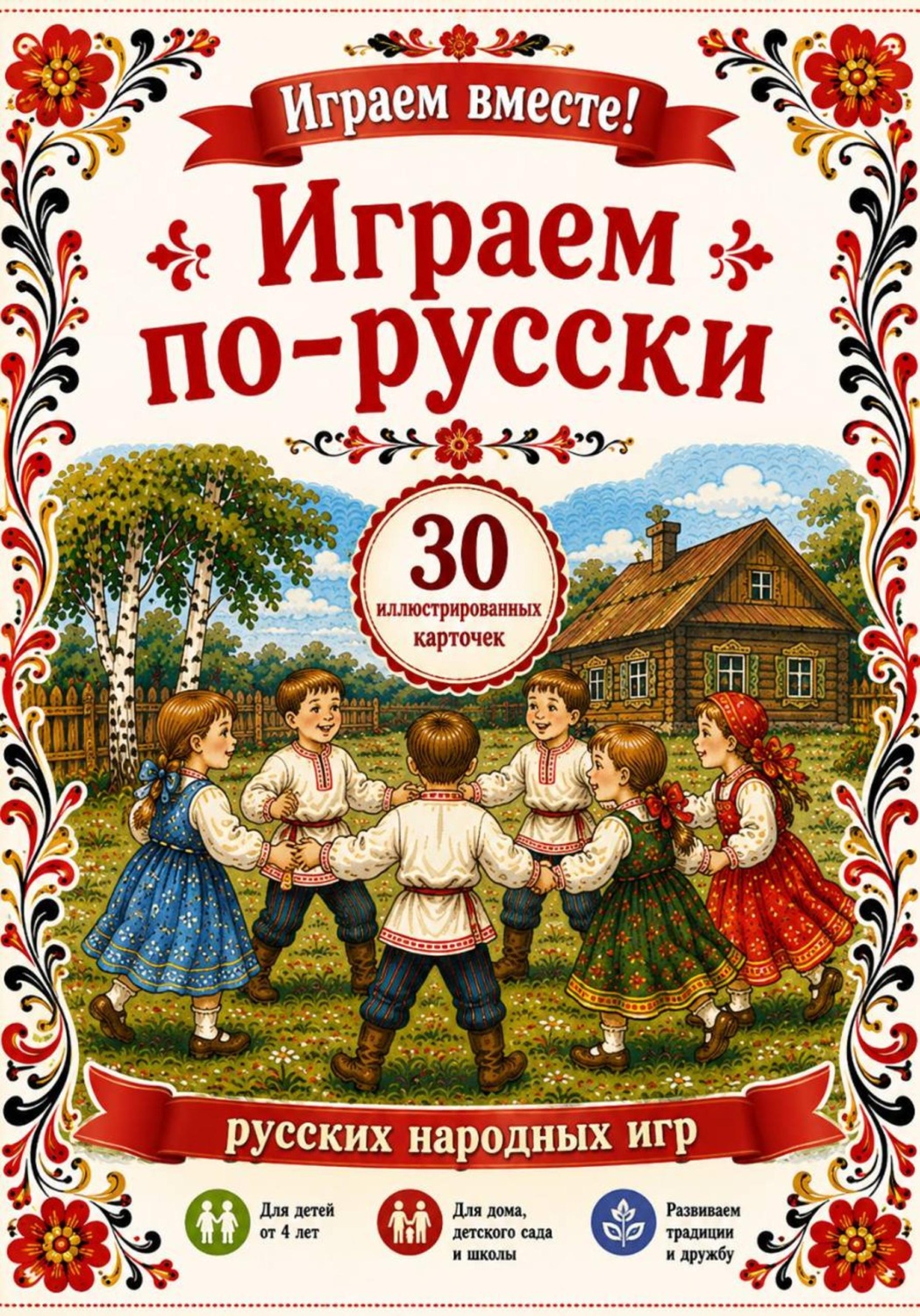 Обложка книги «Играем по - русски»