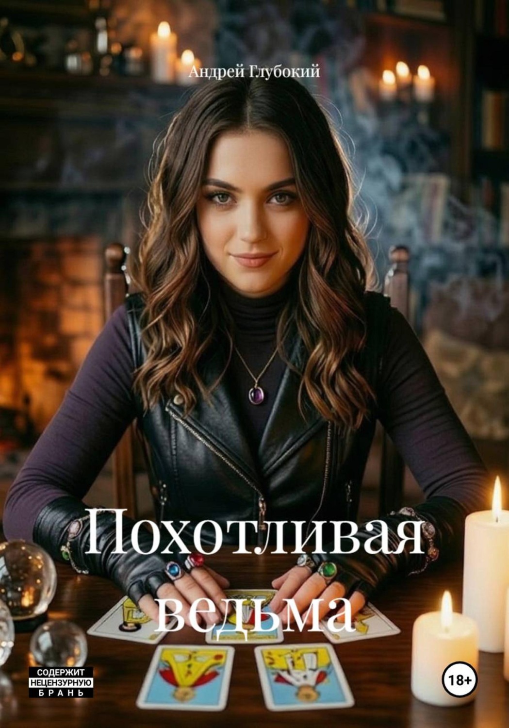 Обложка книги «Похотливая ведьма»