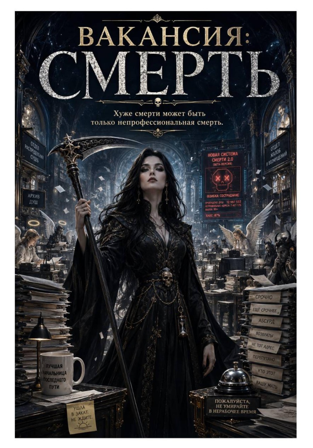Обложка книги «Вакансия: Смерть»
