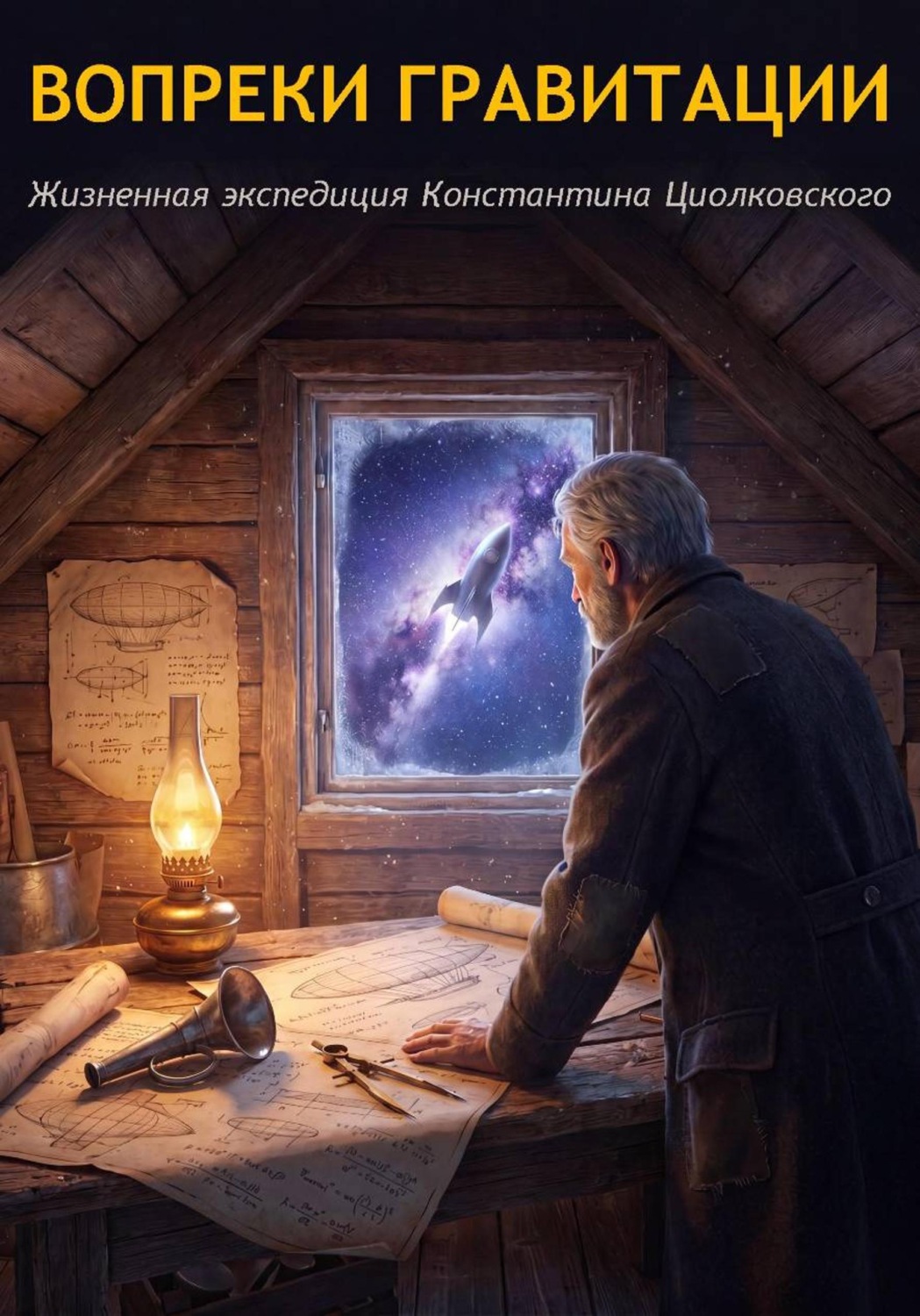 Обложка книги «ВОПРЕКИ ГРАВИТАЦИИ Жизненная экспедиция Константина Циолковского»
