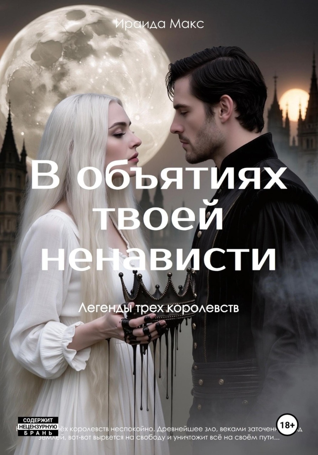 Обложка книги «Легенды трех королевств. В объятиях твоей ненависти»
