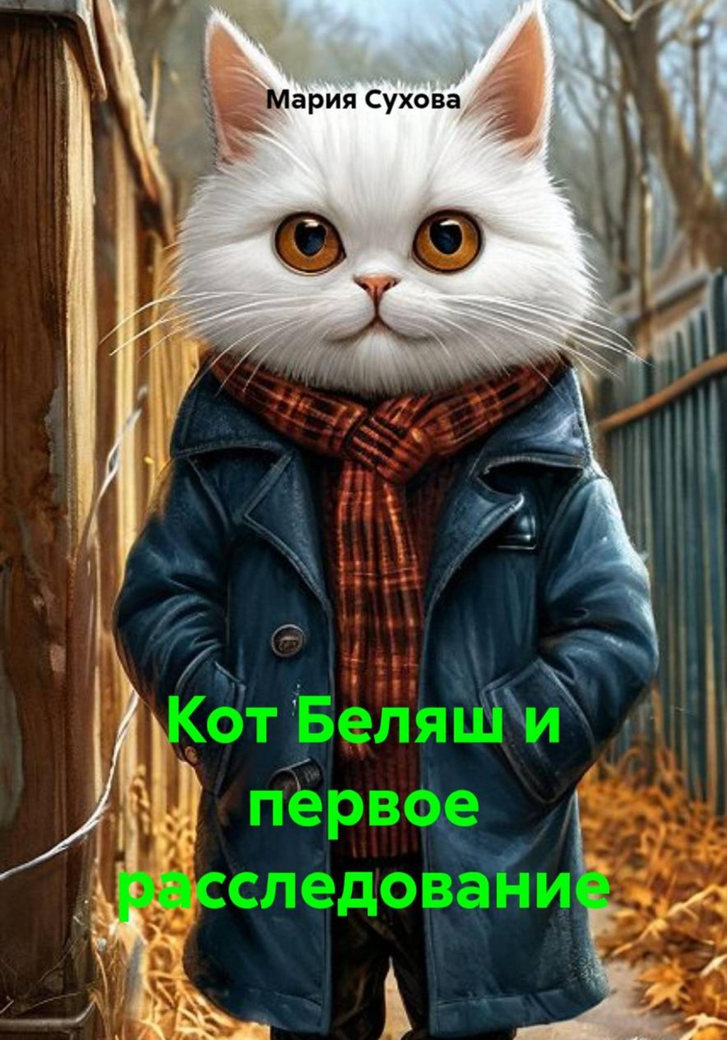 Обложка книги «Кот Беляш и первое расследование»