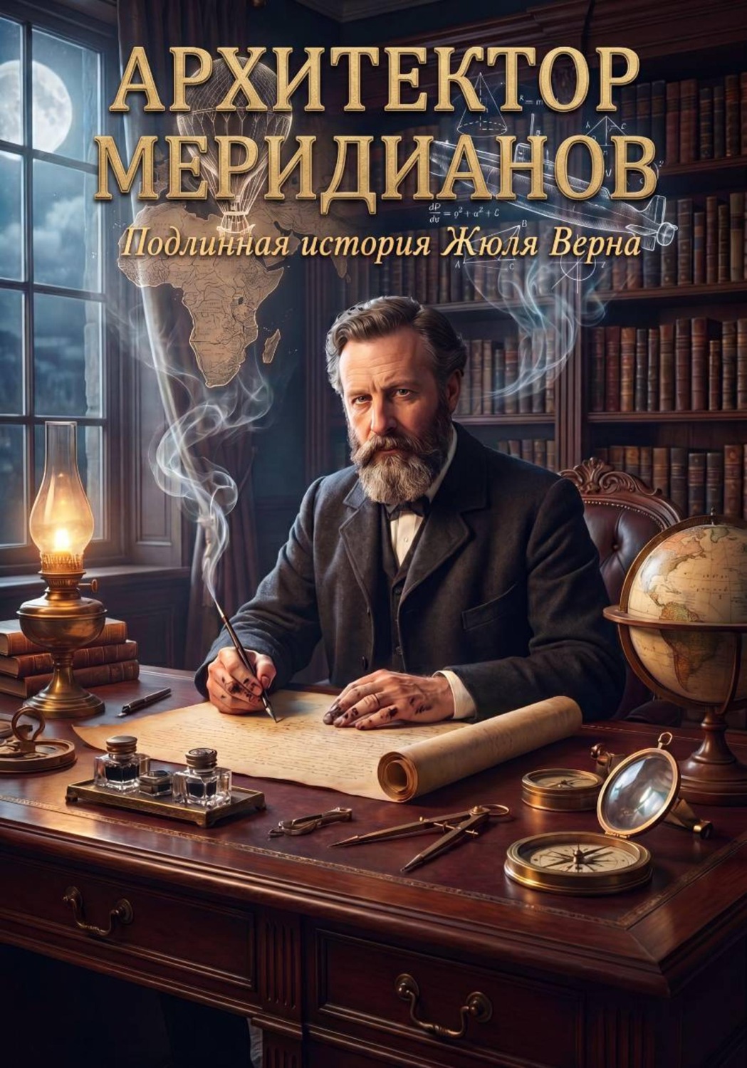 Обложка книги «Архитектор меридианов подлинная история Жюля Верна»