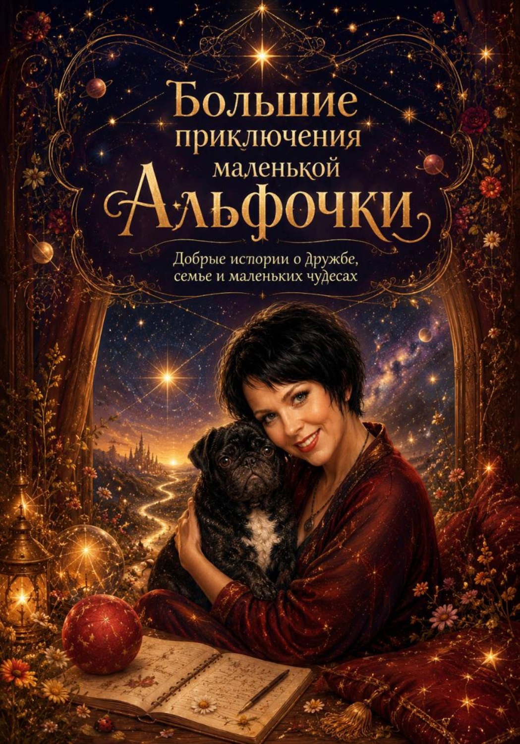 Обложка книги «Большие приключения маленькой Альфочки»