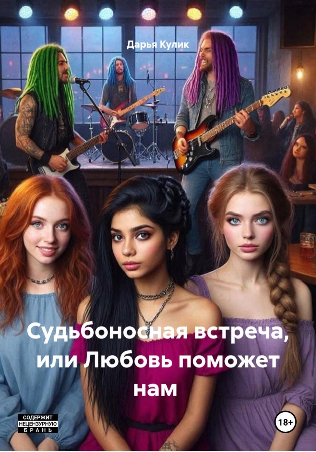 Обложка книги «Судьбоносная встреча, или Любовь поможет нам»