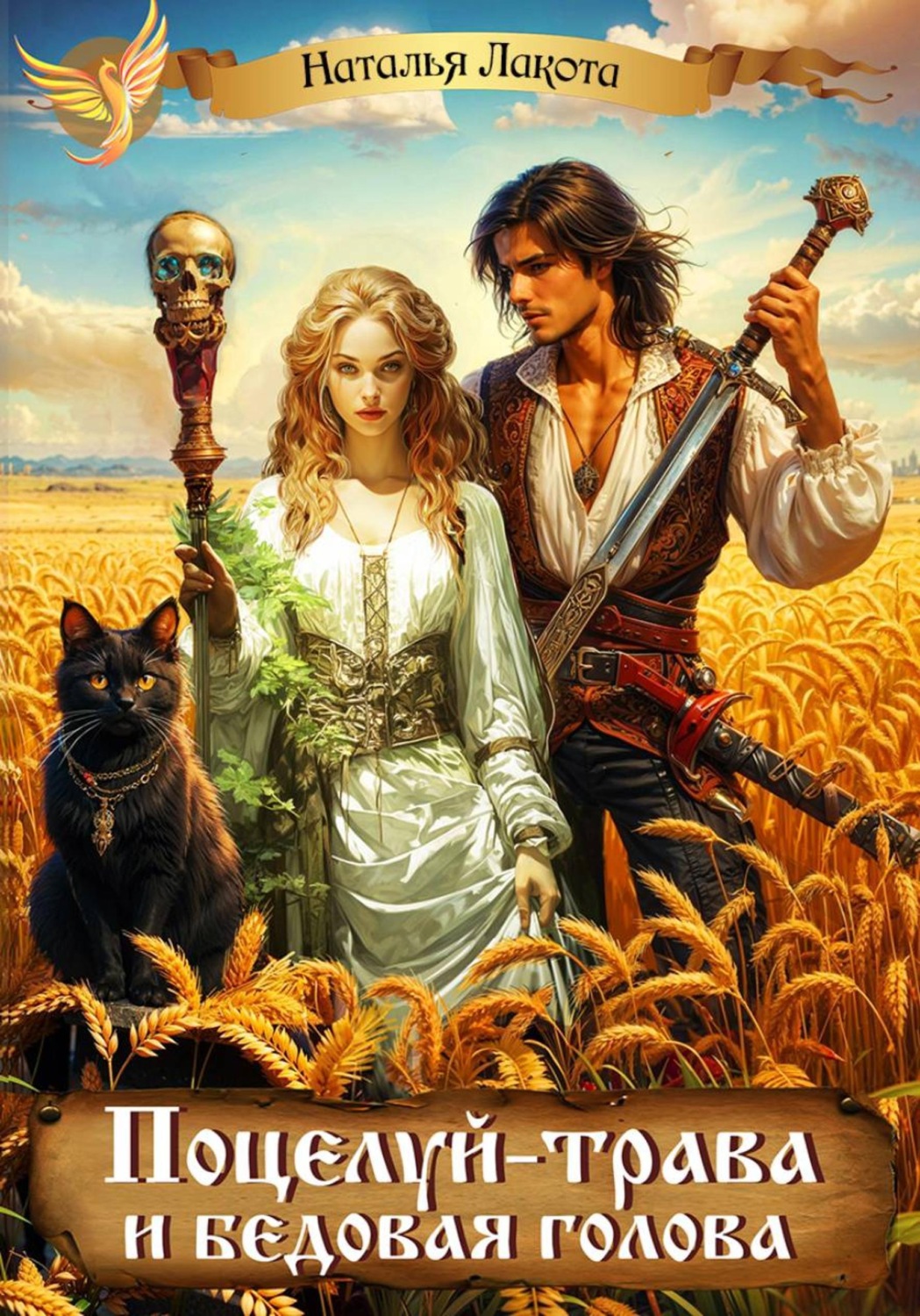Обложка книги «Поцелуй-трава и бедовая голова»