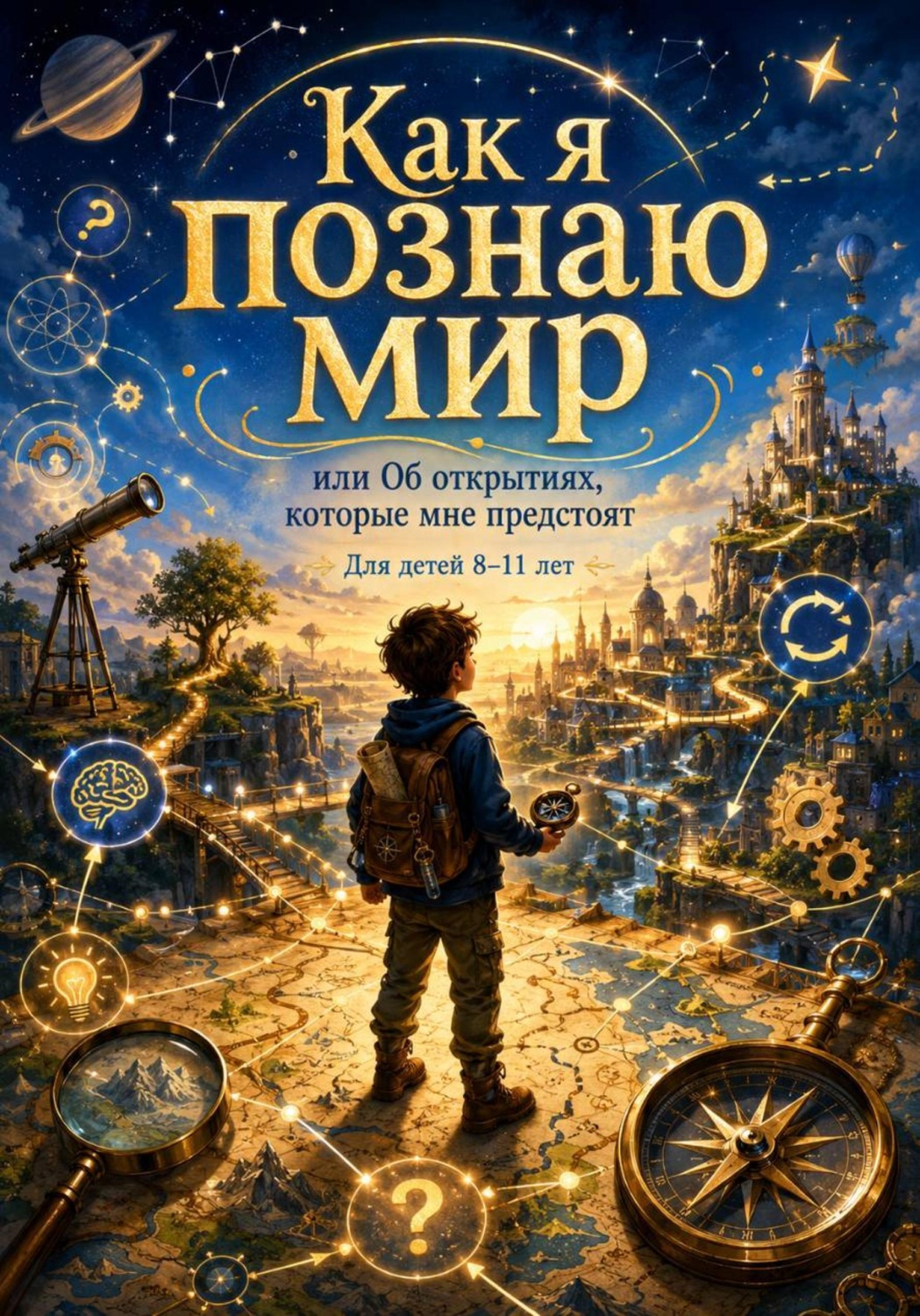 Обложка книги «Как я познаю мир, или Об открытиях, которые мне предстоят»