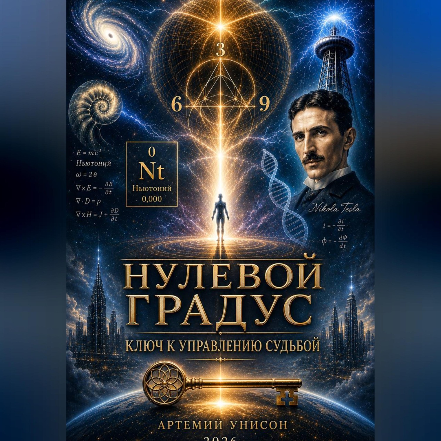 Обложка книги «Нулевой градус. Ключ к управлению судьбой»