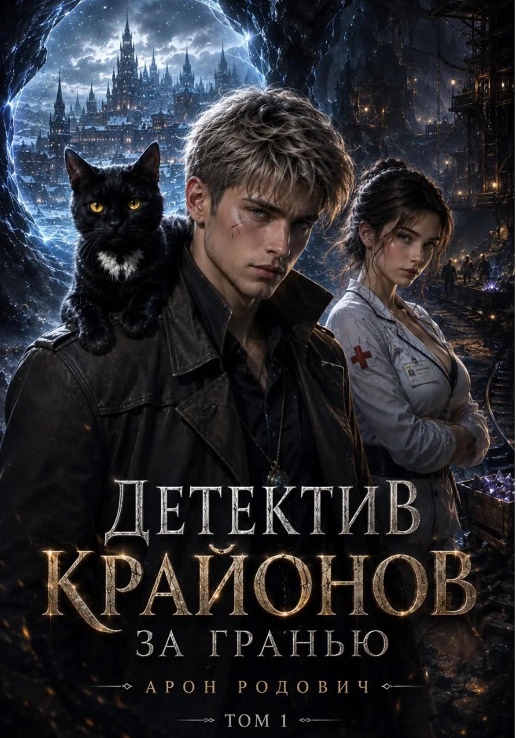Обложка книги «Детектив Крайонов. За гранью»