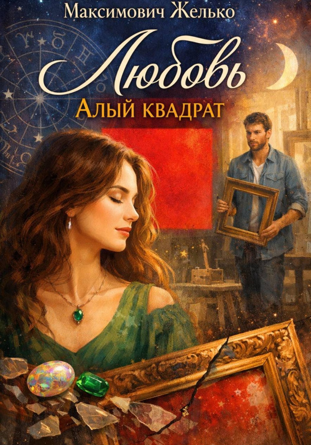 Обложка книги «Любовь, Алый квадрат»
