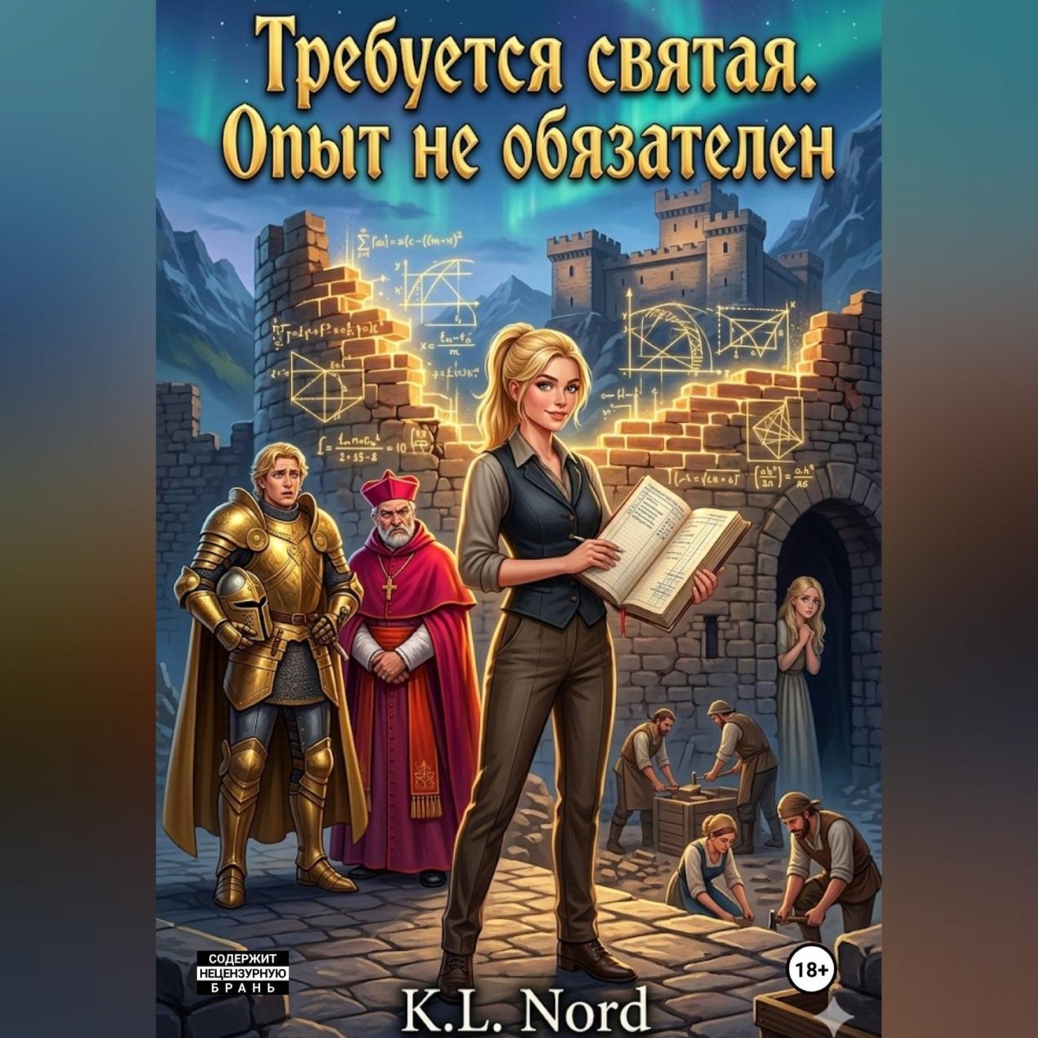 Обложка книги «Требуется святая. Опыт не обязателен»