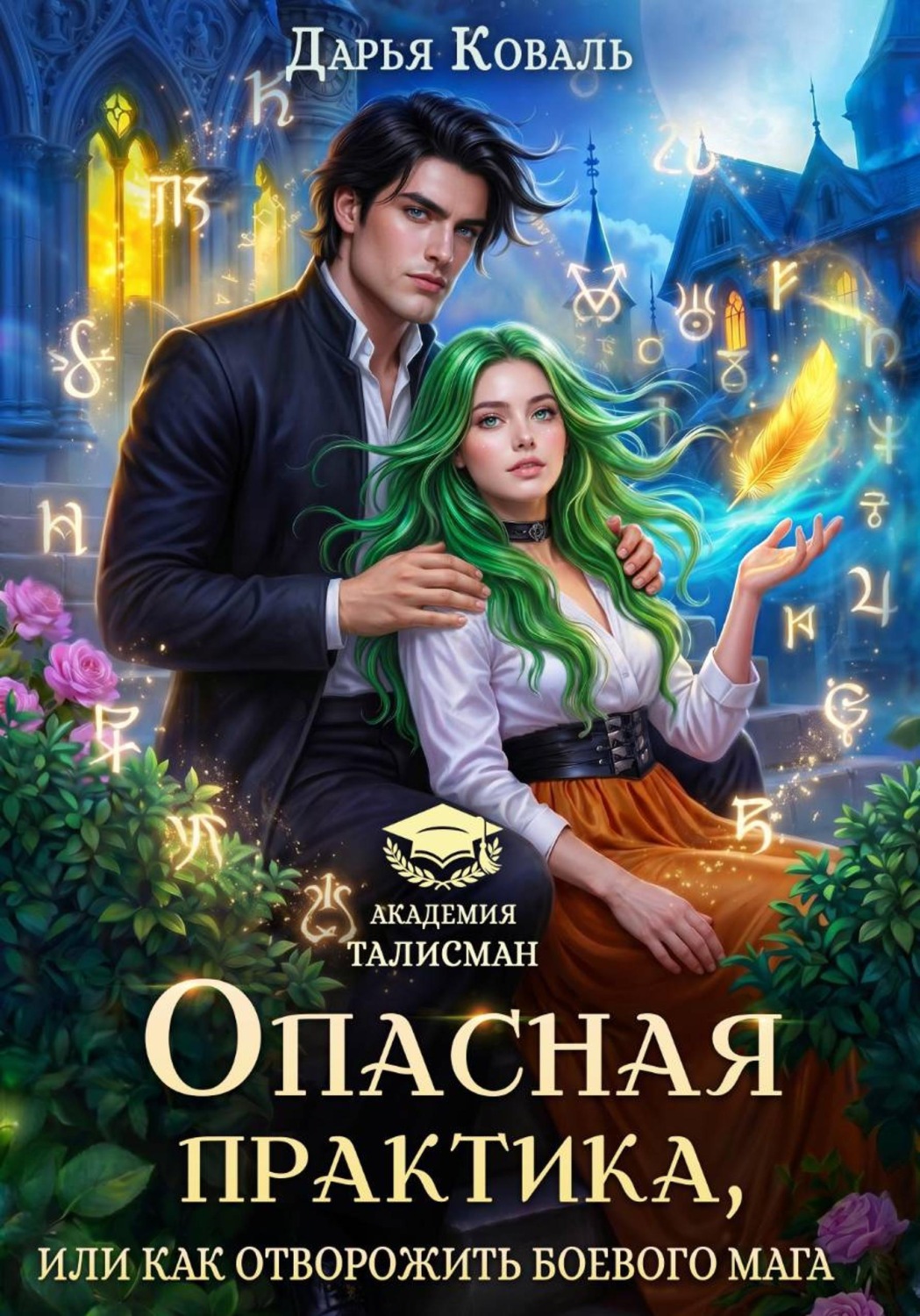 Обложка книги «Опасная практика, или Как отворожить боевого мага»