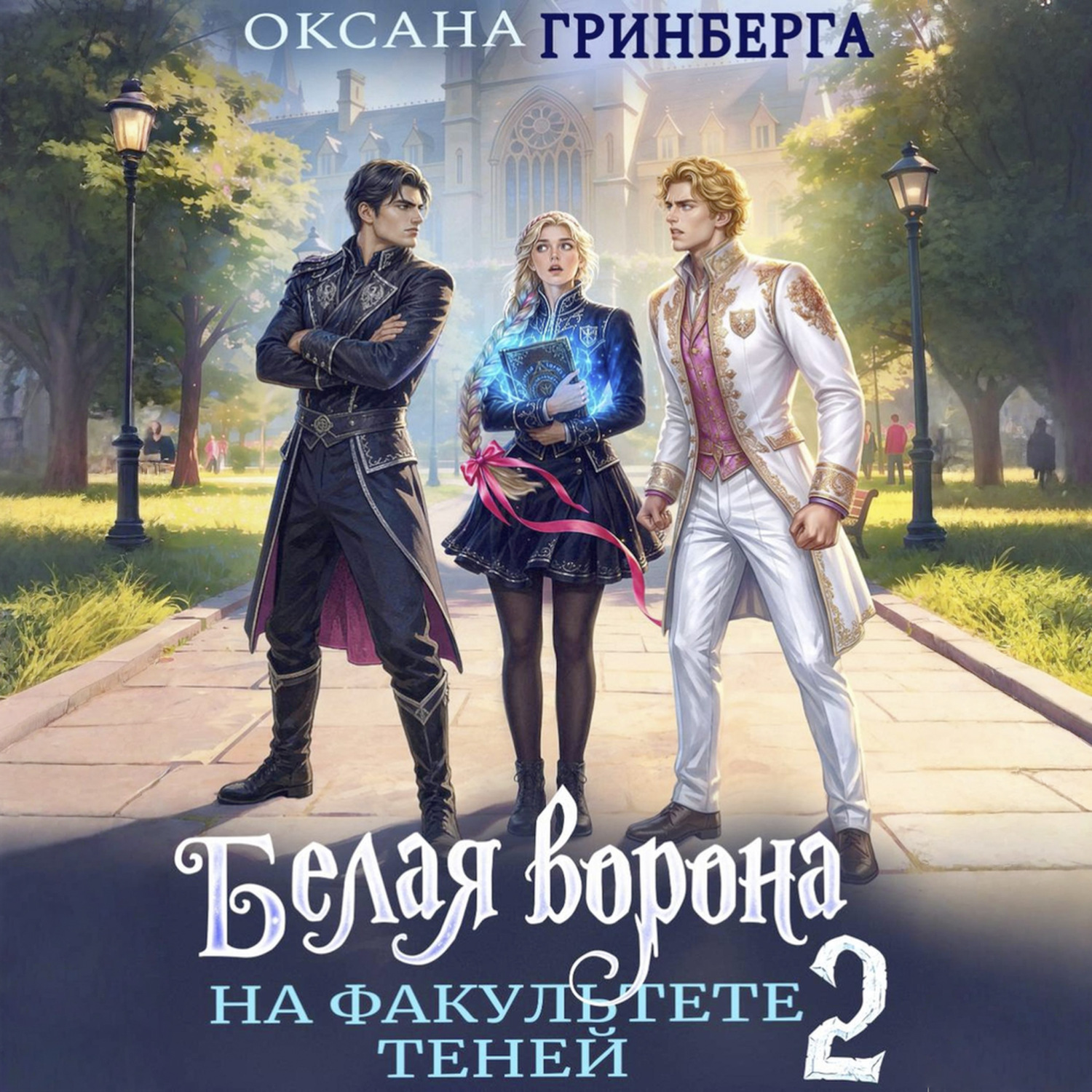 Обложка книги «Белая ворона на факультете Теней – 2»