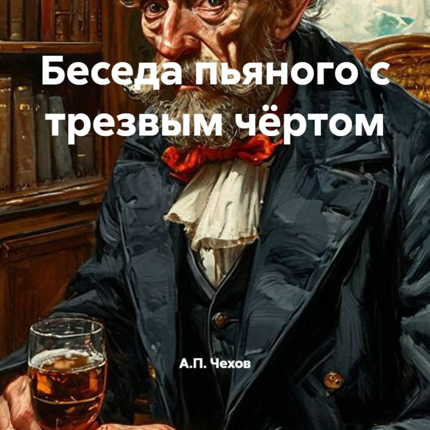 Обложка книги «Беседа пьяного с трезвым чёртом»