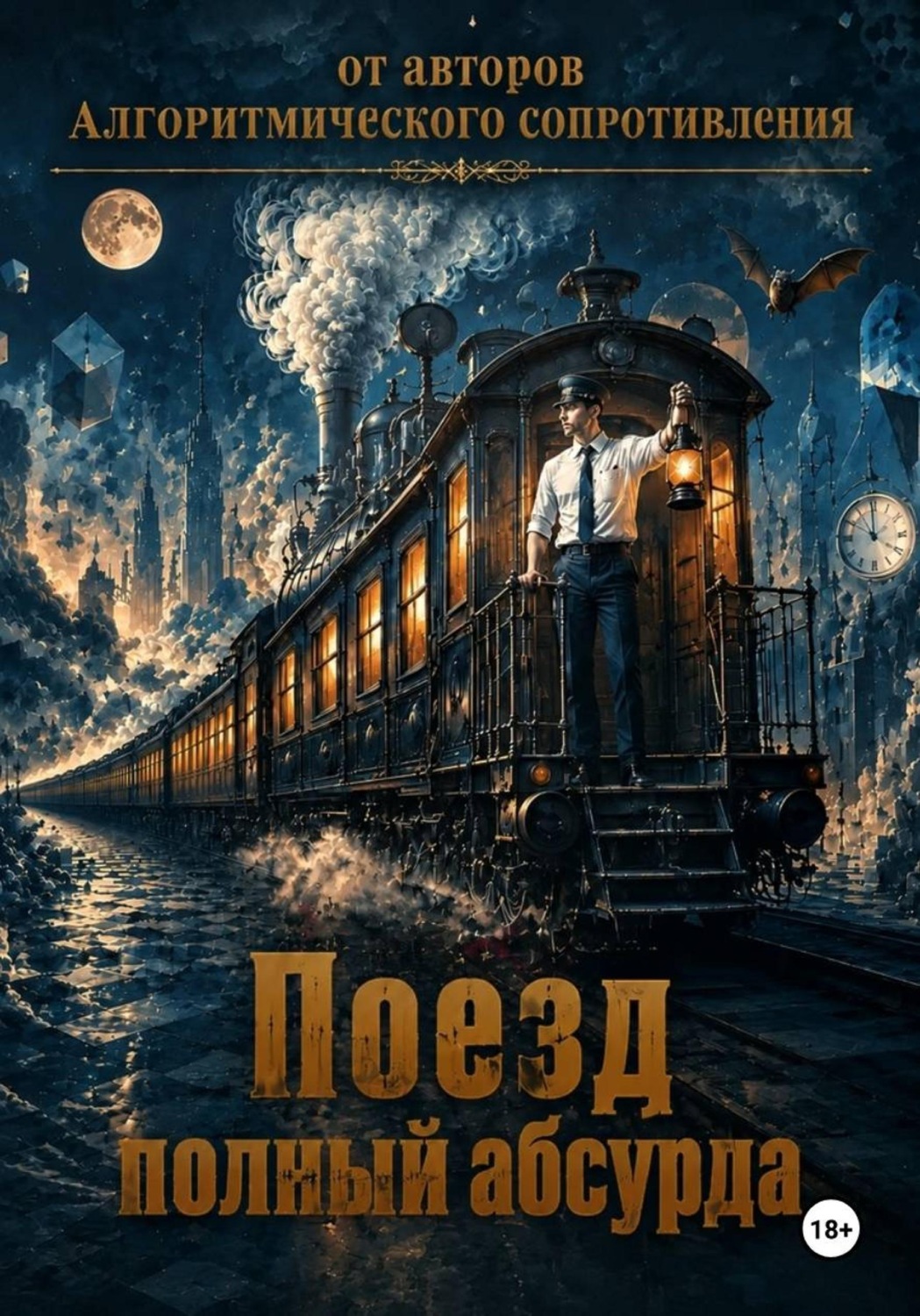 Обложка книги «Поезд, полный абсурда»