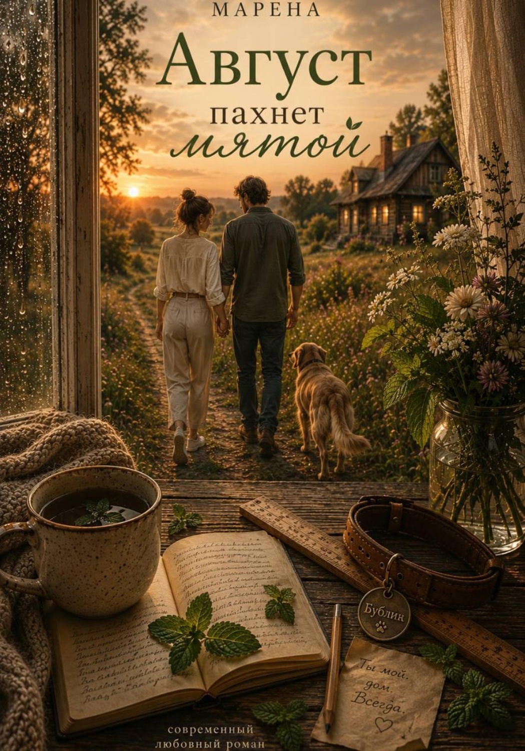 Обложка книги «Август пахнет мятой»