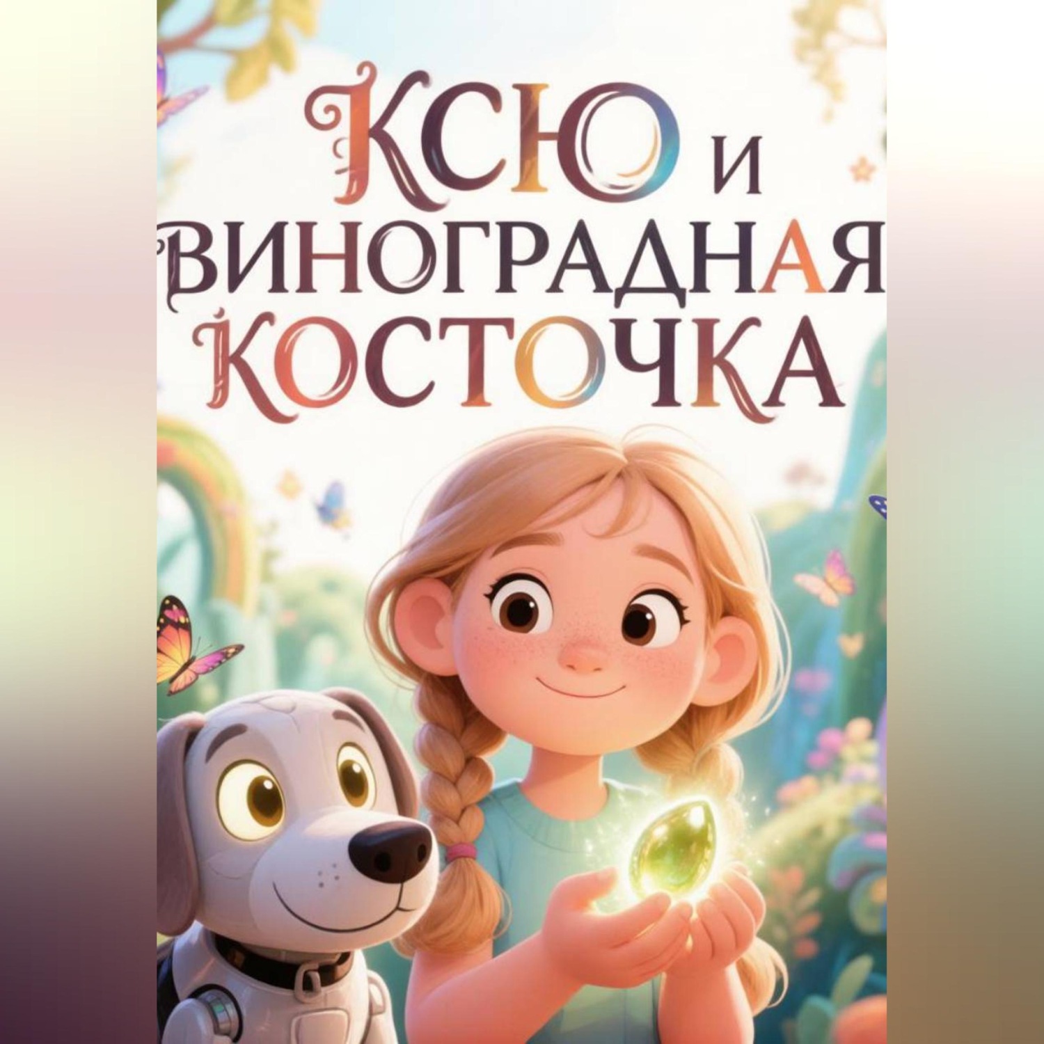 Обложка книги «Ксю и виноградная косточка»
