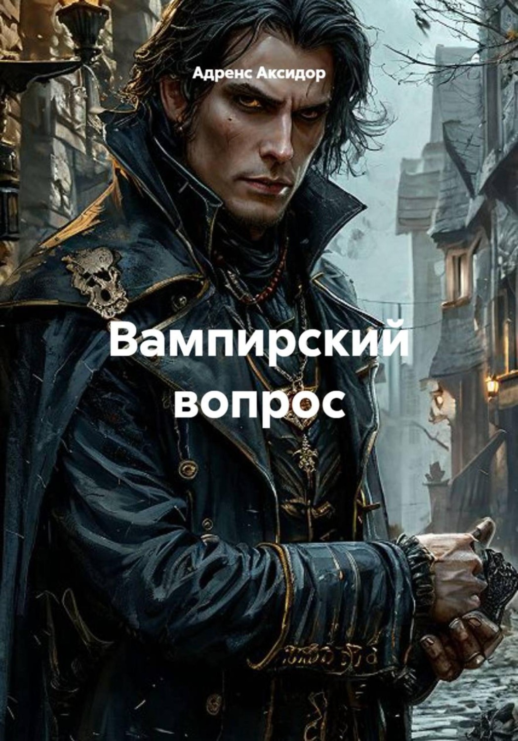 Обложка книги «Вампирский вопрос»
