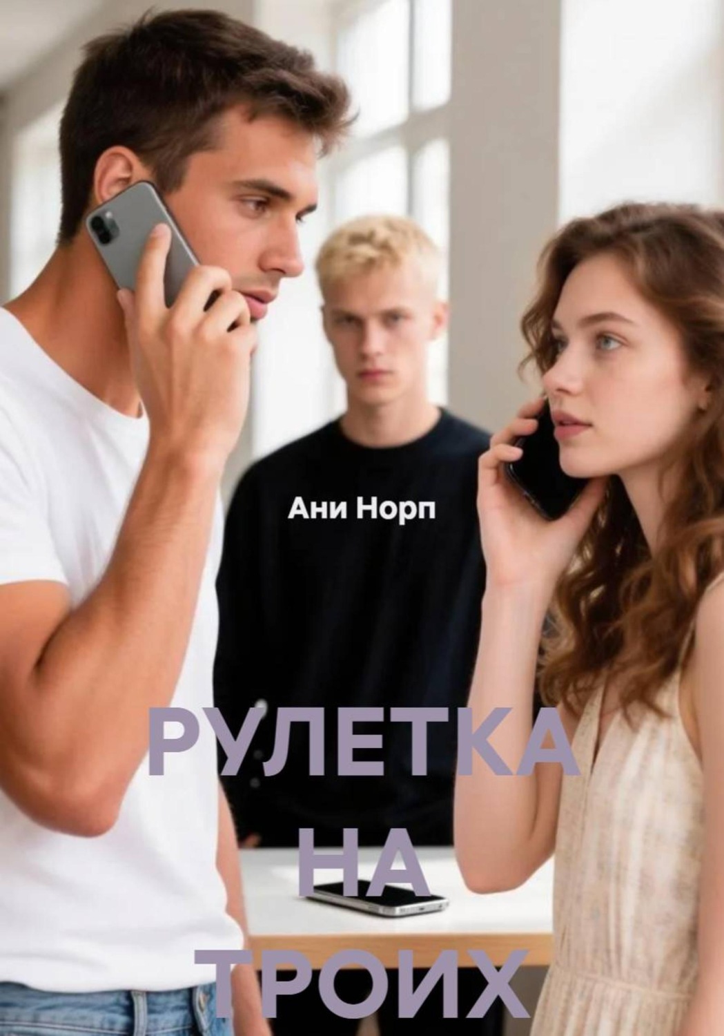 Обложка книги «Рулетка на троих»