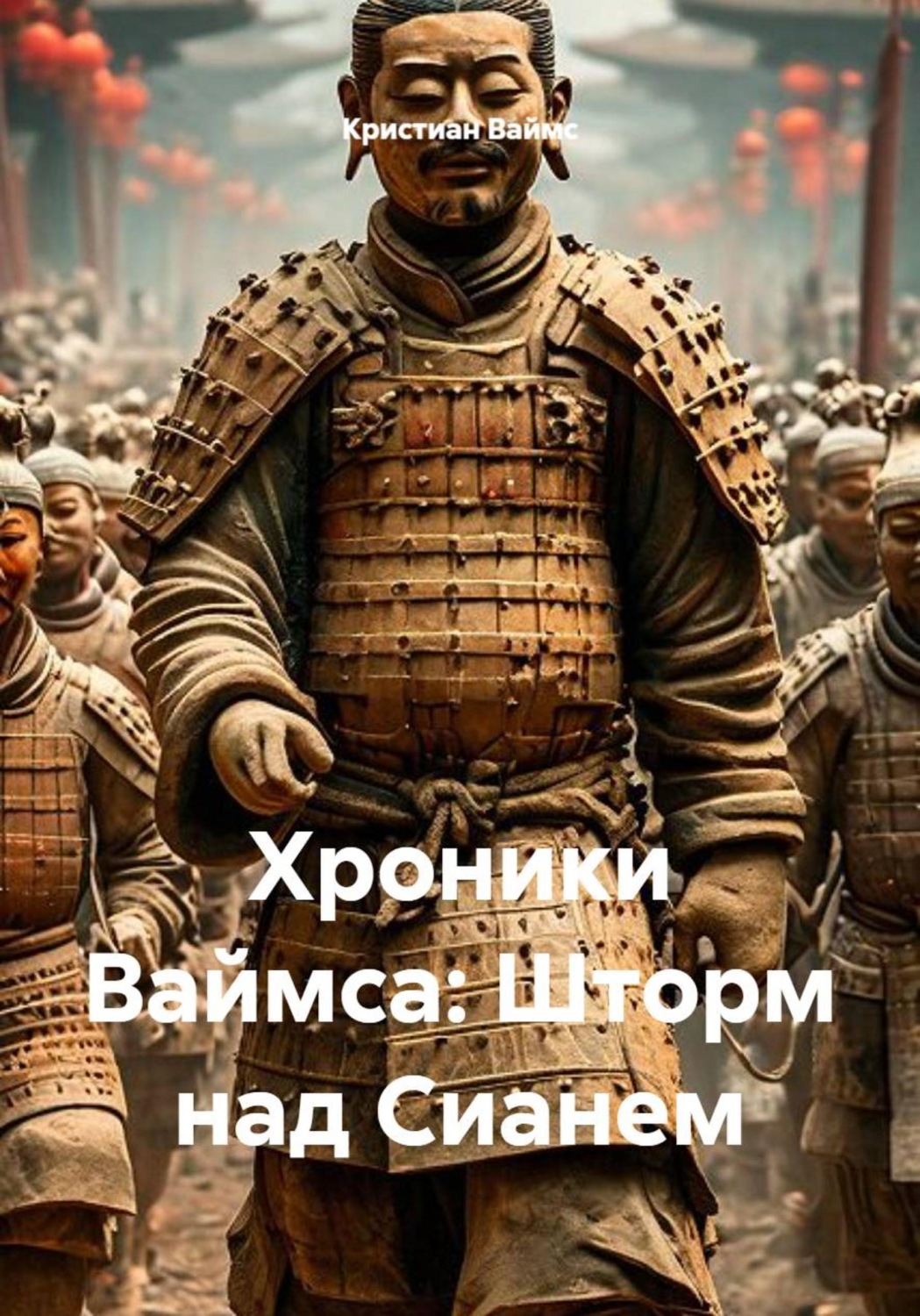 Обложка книги «Хроники Ваймса: Шторм над Сианем»